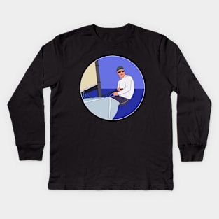 Sailing Kids Long Sleeve T-Shirt